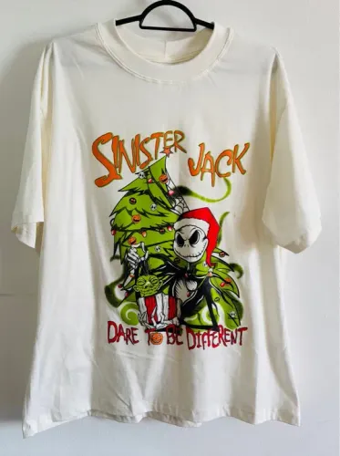 Camiseta Bege O Estranho Mundo de Jack