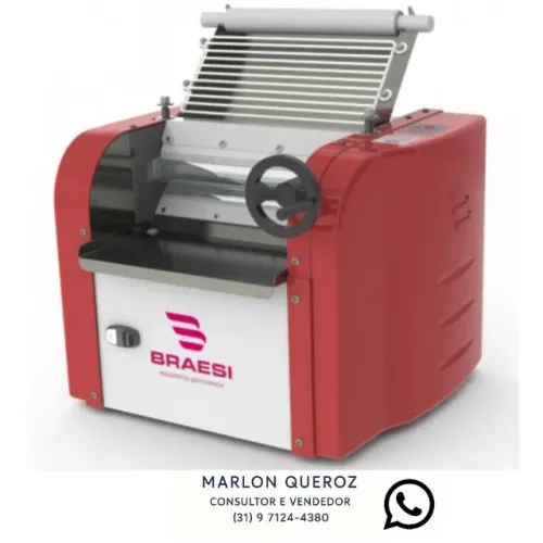 Cilindro de Massas Laminador 30 CM Braesi Novo
