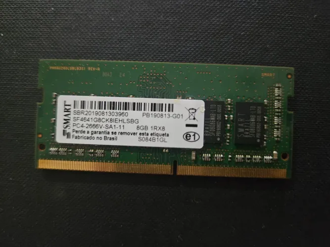 Memória notebook 8GB DDR4 2666MHz