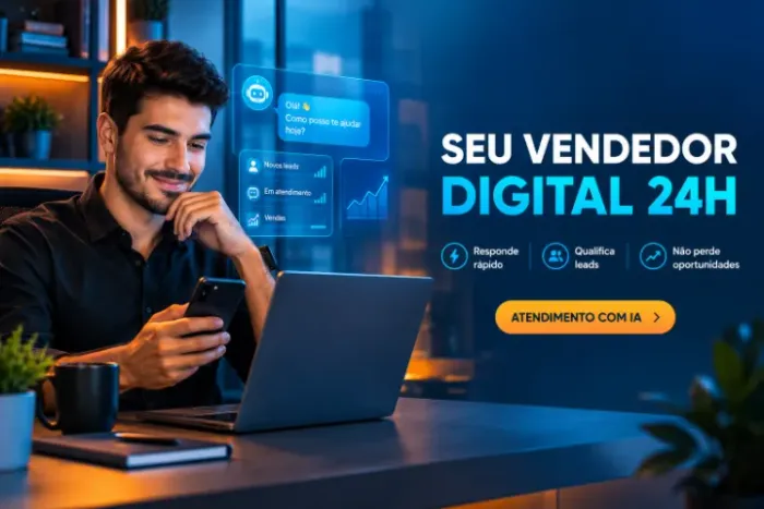 Agente de IA para Atendimento e Vendas 24/7 no Whatsapp para sua empresa | Leads qualifica