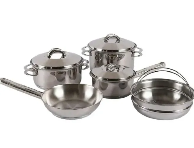 Jogo de Panelas Indução Tramontina Solar 5 Peças - Aço Inox