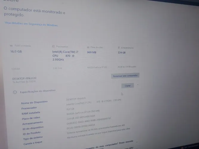 Vendo Pc gamer abaixo do preço