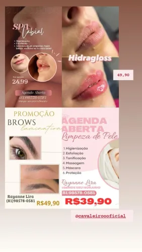 Sobrancelha, cilios, limpeza de pele, microagulhamento 