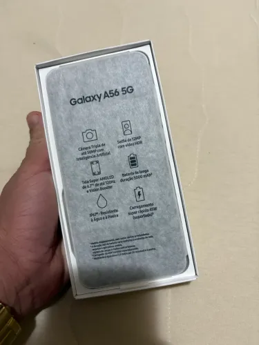 ? Samsung Galaxy A56 - Novo | Apenas 4 meses de uso | Na garantia
