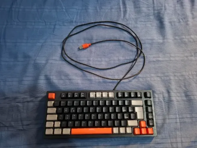 TECLADO MECÂNICO | Switch azul