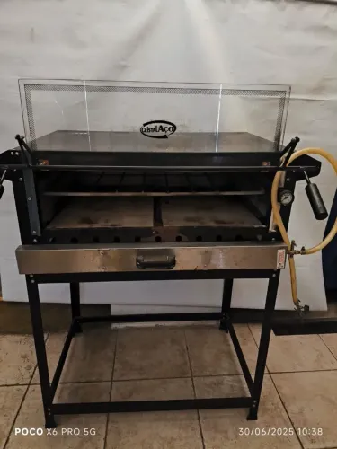 FORNO DE PIZZA E PÃO 80X60 GÁS