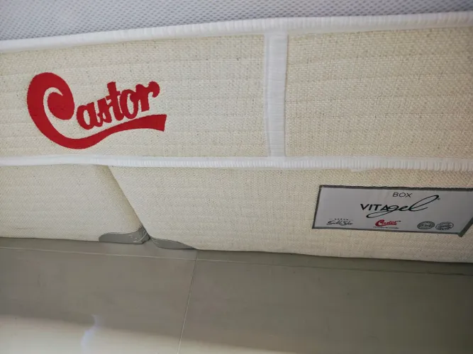Cama king Size Castor - Vitagel