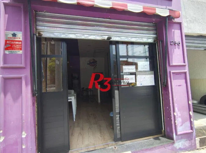 Loja para alugar, 45 m² por R$ 3.000,00/mês - Macuco - Santos/SP