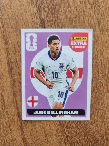 JUDE BELLINGHAM EXTRA STICKER - COPA DO MUNDO 2026 PANINI