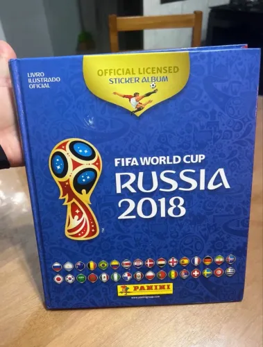Álbum da Copa 2018 Completo com Capa Dura