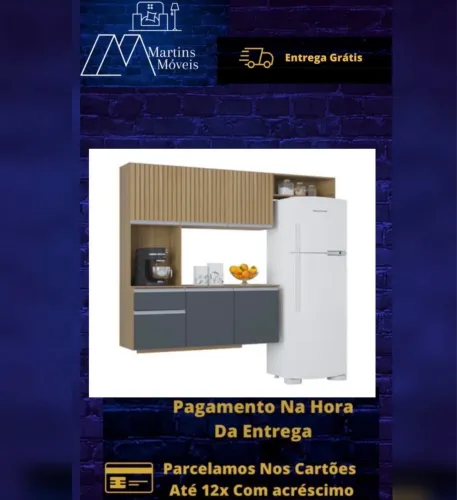 GRANDE PROMOÇÃO *COZINHA  MEL 1.80 POQUEMA  ENTREGA GRÁTIS ACEITA CARTÃO 