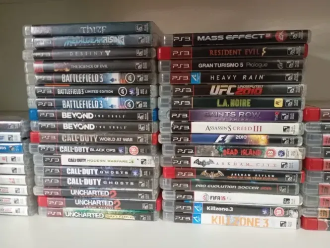 3 Jogos de PS3 por 85 - Faço OLXPAY
