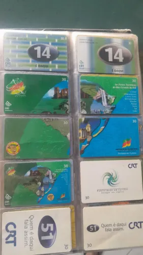 Cartões Telefônicos Diversos