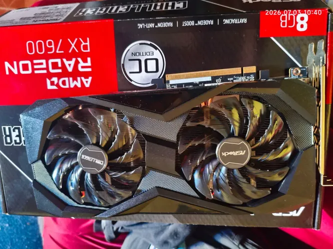 RX 7600 , 6 meses de uso