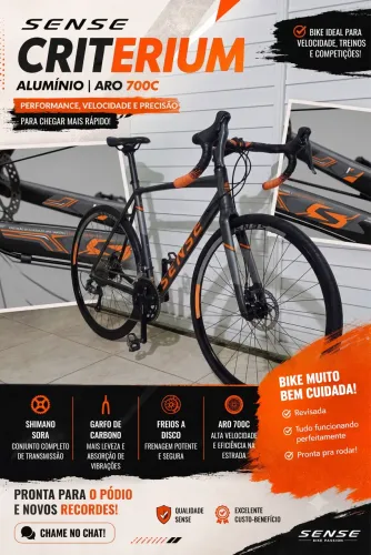 Bike Speed Sense Criterium Comp - Estado de Nova!