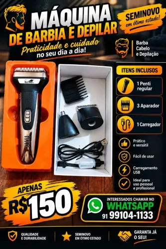 Aparelho de depilação pra vender.