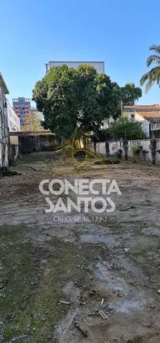 Terreno, Embaré, Santos - R$ 1.6 mi, Cod: 1654