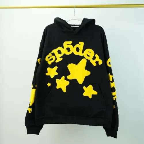 Moletom Sp5der Beluga Amarelo