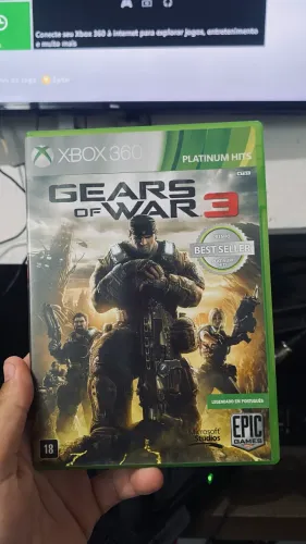 Jogo gears of war 3 de Xbox 360