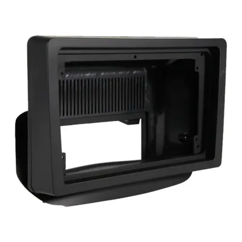 Moldura Multimídia Chevrolet Onix 2020-2025 9 Polegadas Preto Fosco