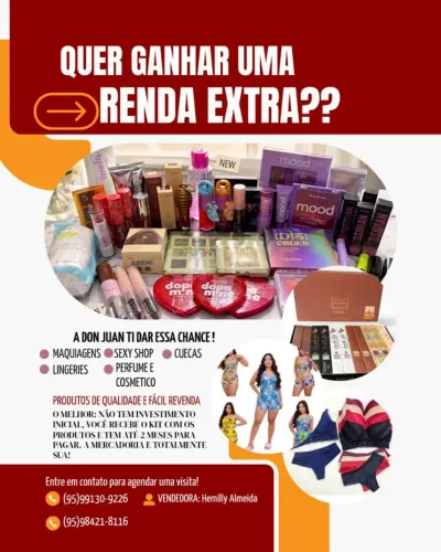 Venha ser uma revendedora!!!