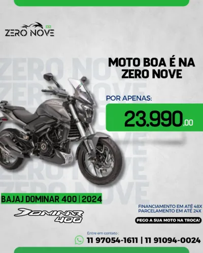 BAJAJ DOMINAR 400 | 2024 (FINANCIO)