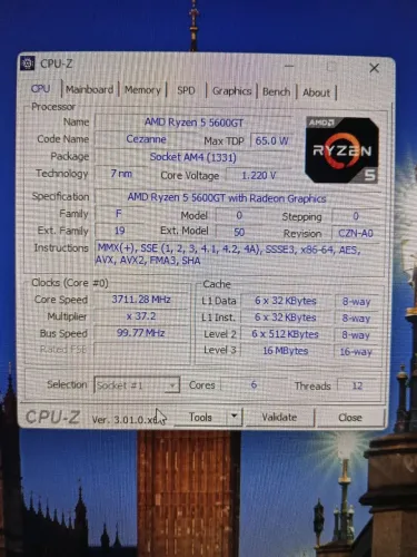 Vendo rayzen 5600gt