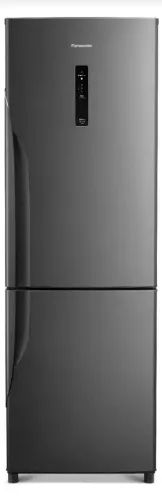 Geladeira Bb41pv1t Titânio 397l Frostfree Inverter Panasonic Cor Cinza-escuro Geladeira Bb