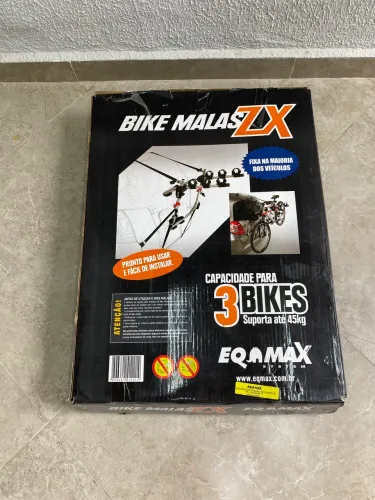 Porta bike mala Equimax para 3 bikes