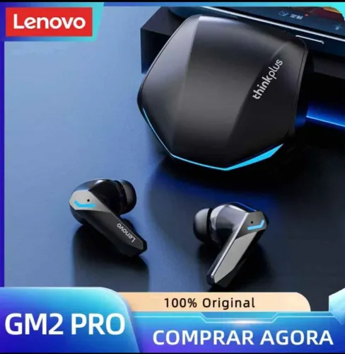 Fone bluetooth Lenovo GM2 pro 5.3