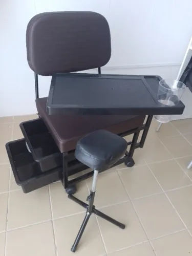 Cirandinha de Luxo com duas gavetas + apoio de pé 