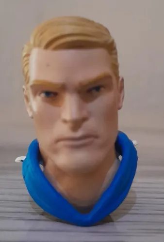 Cabeça Head do Capitão América Steve Rogers da Marvel Select