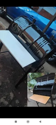 Churrasqueira de tonel. Fazemos entrega, chamar no ZAP *37