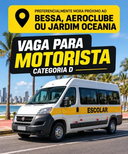 MOTORISTA CATEGORIA D - Transporte de Passageiros