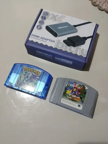 Bitfunx N64 + 2 Jogos