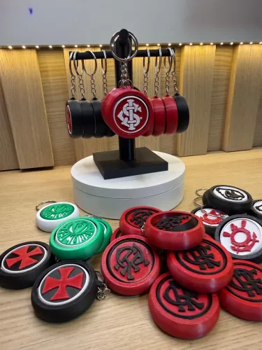 Chaveiro personalizado 3D
