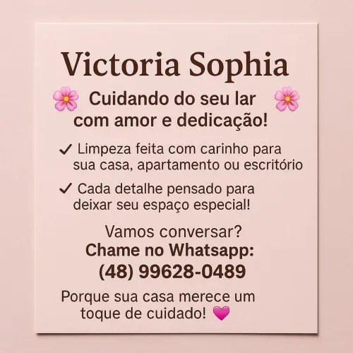 faxineira sul da ilha