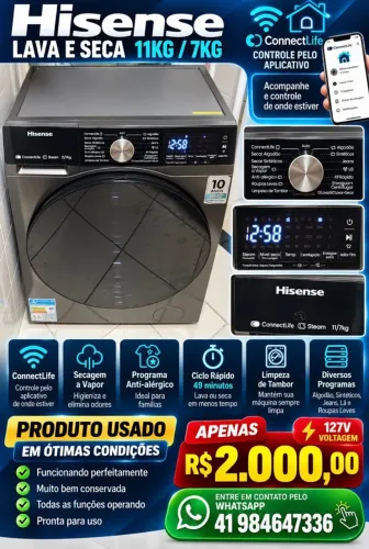Lava e seca