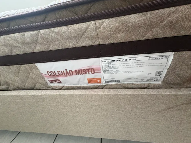 Cama queen nova 