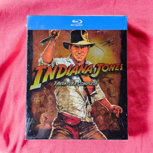 Coleção Indiana Jones - blu-ray box 4 filmes