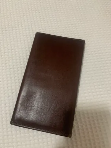 Carteira de Couro legítimo , Marrom , com várias divisorias
