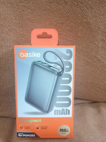Carregador Portátil Basike Power Bank 20000 mAh 45W - Ba-POW203