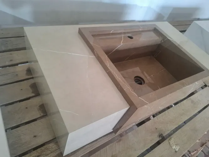 Belíssimo lavatório em porcelanato 90x45 apenas 680 reais