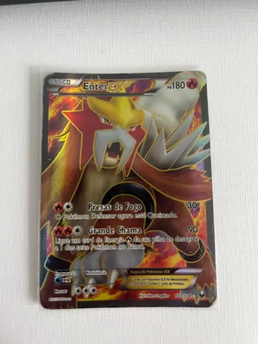 Carta Pokémon - Entei EX 103/108