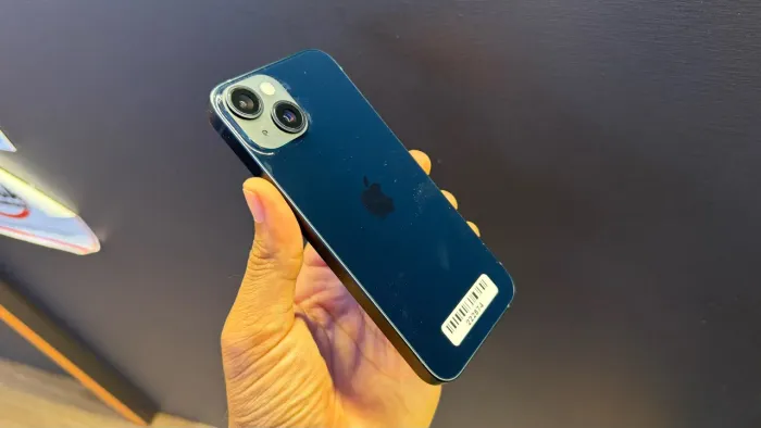 iPhone 14 256GB Azul, Bateria 100%, 34 Ciclos e Todo Original