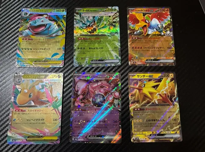 Lote de cartas de pokémon NM em português e japonês