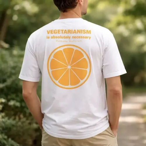 Camiseta Ramana Maharshi Vegetarianismo The Smoke of The Dragon