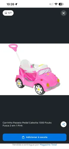 Carrinho infantil