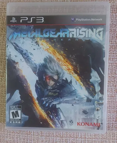 JOGO METAL GEAR RISING REVENGEANCE PS3