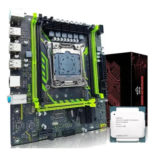 KIT Placa Mãe X99 + Processador XEON E5-2640 V3 ? ÓTIMO ESTADO (Usado Por 1 Mês)